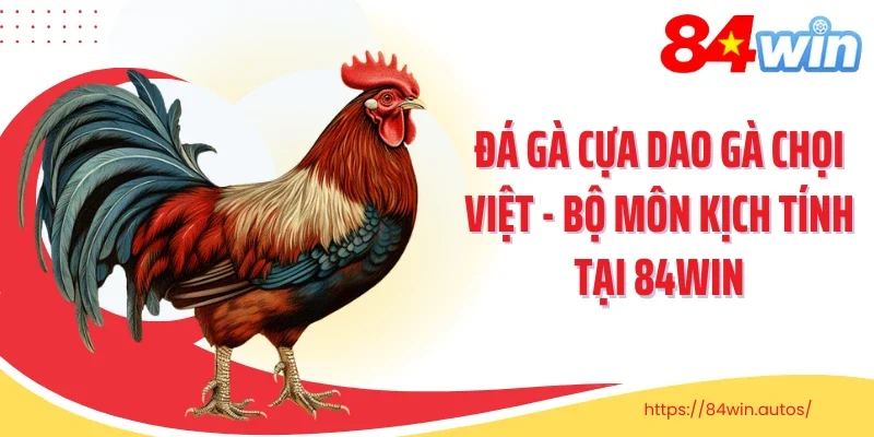 Đá Gà Cựa Dao Gà Chọi Việt - Bộ Môn Kịch Tính Tại 84win